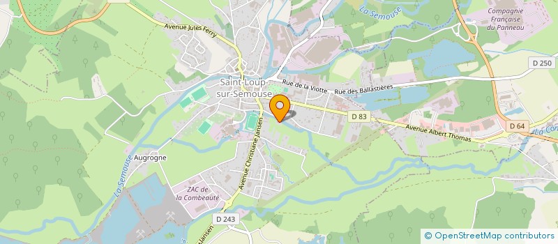 localisation de l'entreprise MADAME MARIANNE RIDDERBEECKS  BESANCON