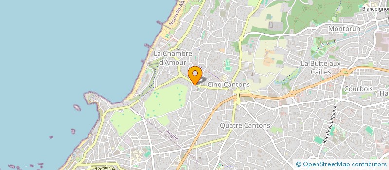 localisation de l'entreprise MADAME MARIANNE RIGAL à ANGLET
