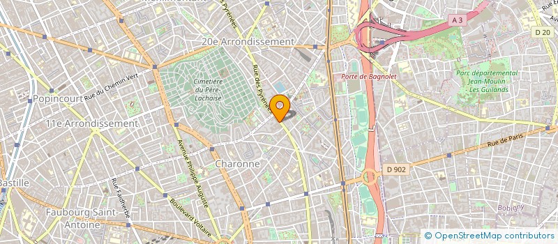 localisation de l'entreprise MADAME MARIANNE RIGLET  PARIS