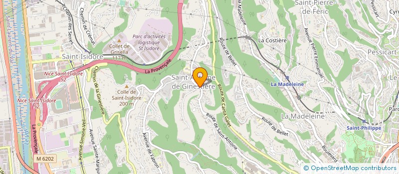 localisation de l'entreprise MADAME MARIANNE RIOTTE  NICE