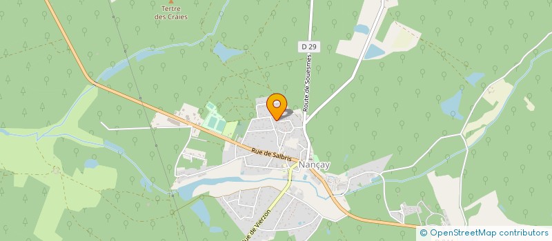 localisation de l'entreprise MADAME MARIANNE ROBIN  NANCAY