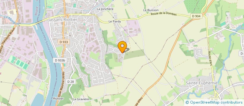 localisation de l'entreprise MADAME MARIANNE ROUX  FRANS