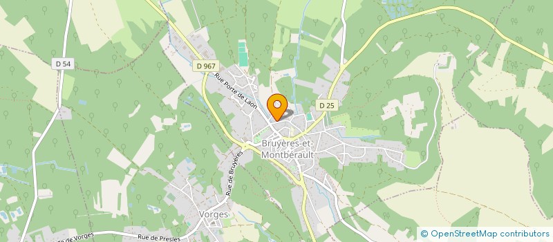 localisation de l'entreprise MADAME MARIANNE SAID à BRUYERES-ET-MONTBERAULT