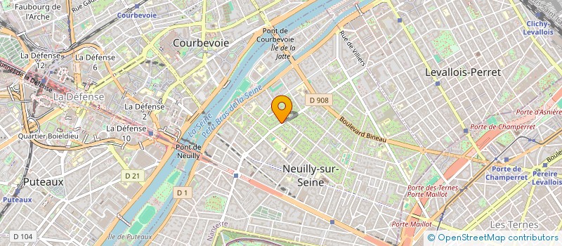 localisation de l'entreprise MADAME MARIANNE SCHWARZ à NEUILLY-SUR-SEINE