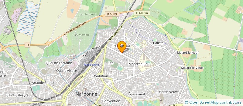 localisation de l'entreprise MADAME MARIANNE TENNESSEL à NARBONNE