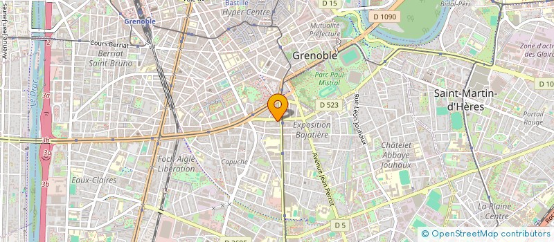 localisation de l'entreprise MADAME MARIANNE TERACOL  GRENOBLE