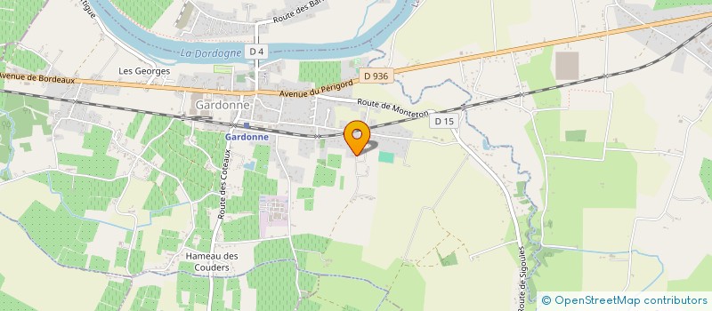localisation de l'entreprise MADAME MARIANNE TISIOT  GARDONNE