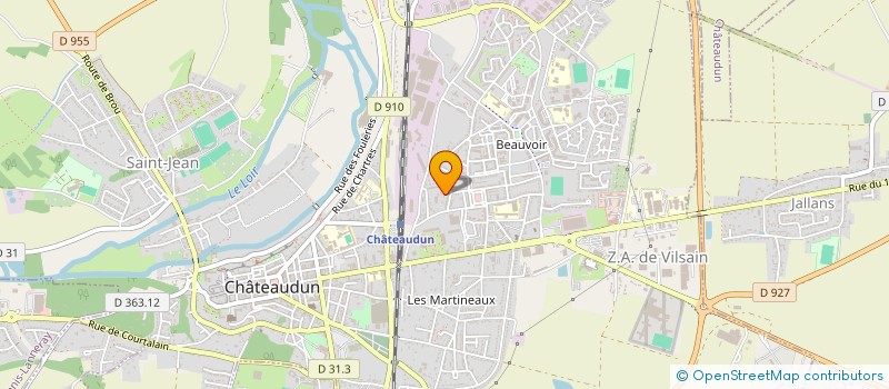 localisation de l'entreprise MADAME MARIANNE TOURE à CHATEAUDUN