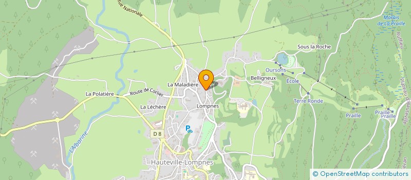 localisation de l'entreprise MADAME MARIANNE TOURNIER à PLATEAU D'HAUTEVILLE
