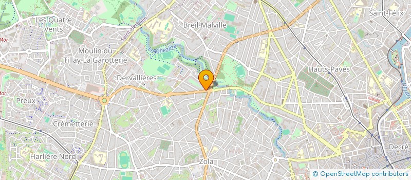 localisation de l'entreprise MADAME MARIANNE TRIAUD  NANTES