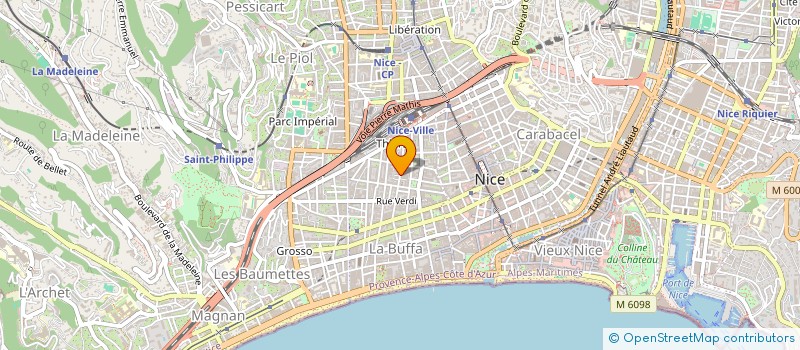 localisation de l'entreprise MADAME MARIANNE TRIBOLO à NICE
