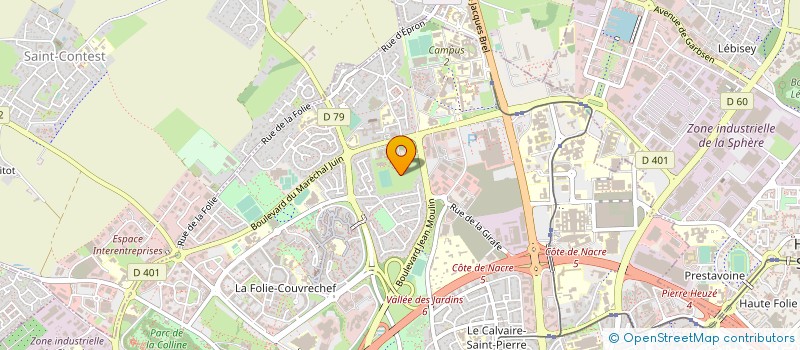 localisation de l'entreprise MADAME MARIANNE VELON à CAEN
