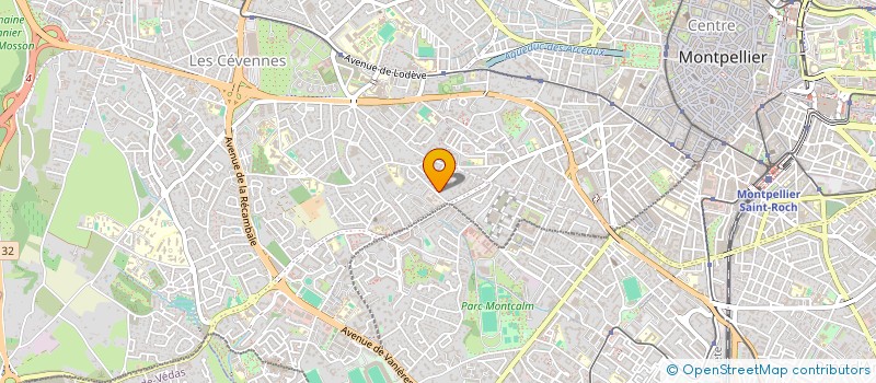localisation de l'entreprise MADAME MARIANNE VERMAELEN à MONTPELLIER