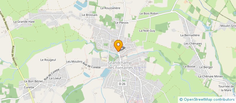 localisation de l'entreprise MADAME MARIANNE WAHLI à GRANDCHAMP-DES-FONTAINES