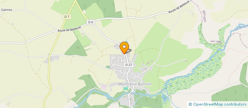 localisation de l'entreprise MADAME MARIANNE WALENDOWSKI  BOIVRE-LA-VALLEE