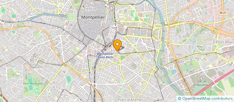 localisation de l'entreprise MADAME MARIANNE WAQUIER à MONTPELLIER