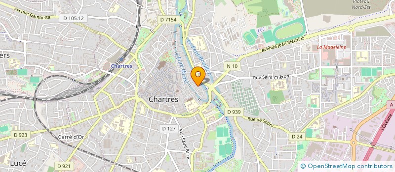 localisation de l'entreprise MADAME MARIANNE WEBER à CHARTRES