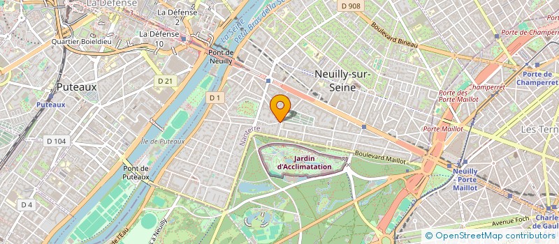 localisation de l'entreprise MADAME MARIANNE WEICHBERGER à NEUILLY-SUR-SEINE