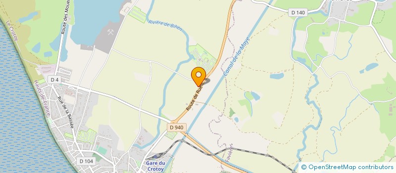 localisation de l'entreprise MADAME MARIANNE WOJTYCZKA à LE CROTOY