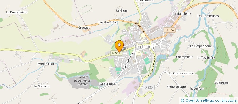 localisation de l'entreprise MADAME MARIANNICK LEBACLE à TINCHEBRAY-BOCAGE