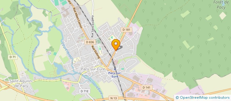 localisation de l'entreprise MADAME MARIAPIA VITALE  PACY-SUR-EURE