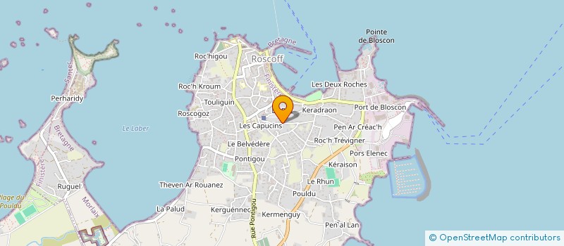 localisation de l'entreprise MADAME MARIARITA CARACCIOLO à ROSCOFF