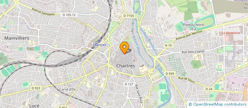 localisation de l'entreprise MADAME MARIAROSA MAISANO à CHARTRES
