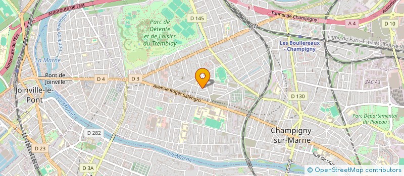 localisation de l'entreprise MADAME MARIASERENA SPALLUCCI à CHAMPIGNY-SUR-MARNE