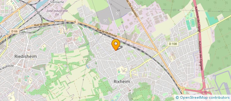 localisation de l'entreprise MADAME MARIATERESA VETRI  RIXHEIM