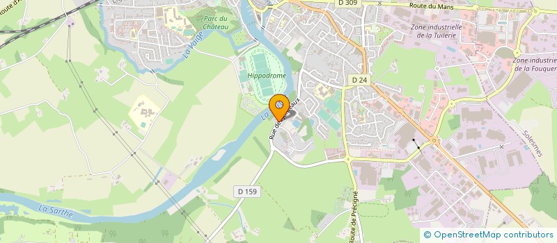 localisation de l'entreprise MADAME MARIATTA CHANFI  SABLE-SUR-SARTHE