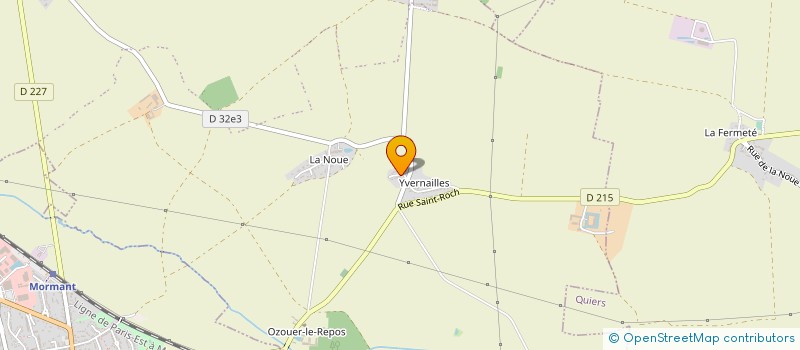 localisation de l'entreprise MADAME MARIBEL DA SILVA à AUBEPIERRE-OZOUER-LE-REPOS