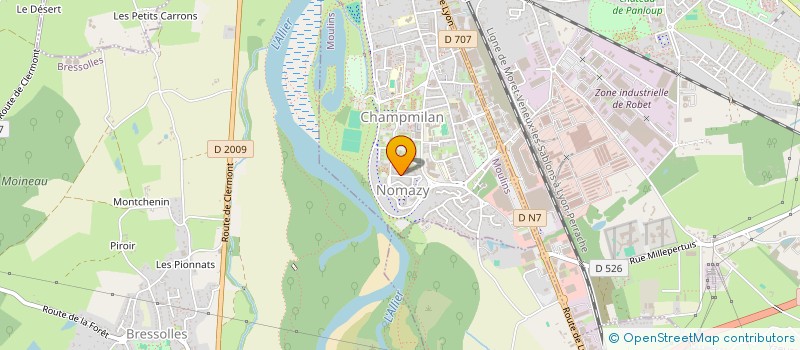 localisation de l'entreprise MADAME MARICICA-MONICA TIMPU  MOULINS