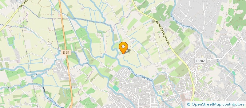 localisation de l'entreprise MADAME MARIDOR DAVID  L'ISLE-SUR-LA-SORGUE