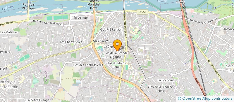 localisation de l'entreprise MADAME MARIE ABEILLE à ORLEANS