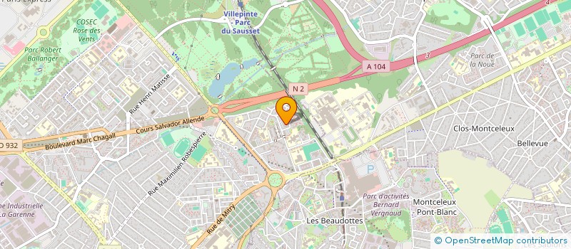 localisation de l'entreprise MADAME MARIE-ABISSA GOMIS à AULNAY-SOUS-BOIS