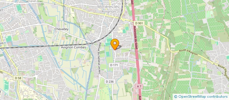 localisation de l'entreprise MADAME MARIE ABRUZZO  CAUMONT-SUR-DURANCE