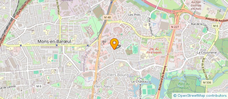 localisation de l'entreprise MADAME MARIE ABULTO  VILLENEUVE-D'ASCQ