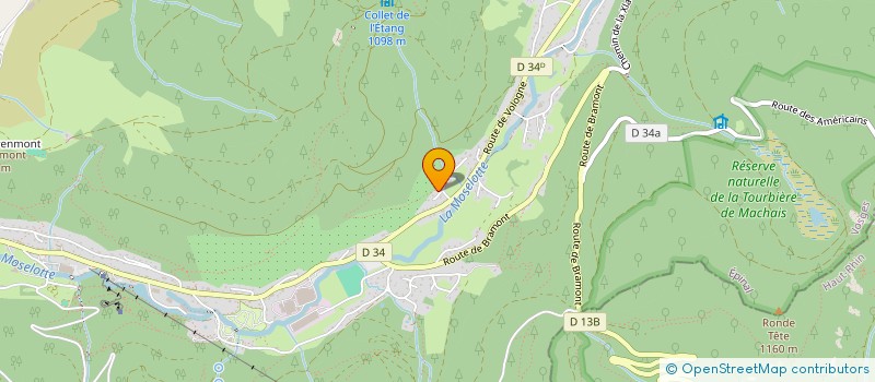 localisation de l'entreprise MADAME MARIE ACHERITOGARAY  LA BRESSE