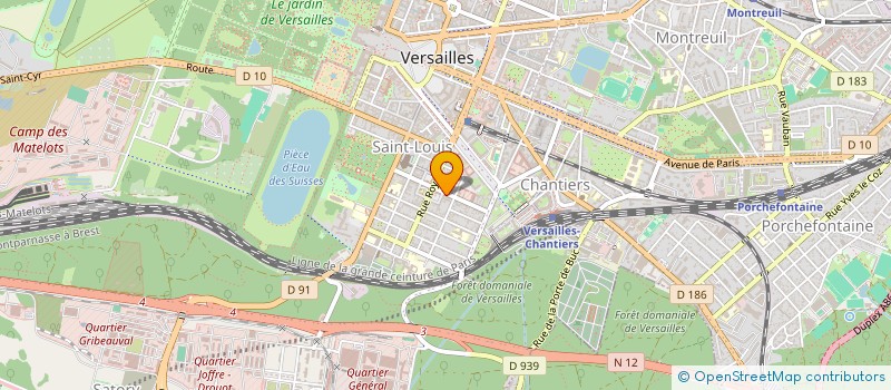 localisation de l'entreprise MADAME MARIE-ADELAIDE VILLIAUMEY  VERSAILLES