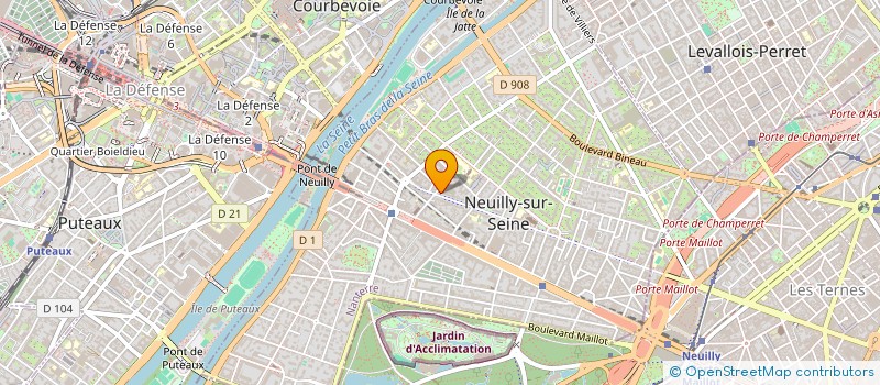 localisation de l'entreprise MADAME MARIE-ADELE CLAISSE à NEUILLY-SUR-SEINE