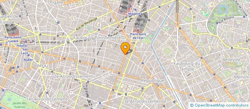 localisation de l'entreprise MADAME MARIE-ADELINE BAILLOT  PARIS