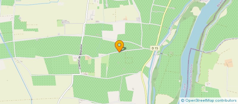 localisation de l'entreprise MADAME MARIE ADELINE CEZAC  BEAUCAIRE