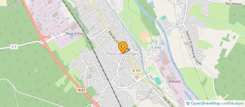 localisation de l'entreprise MADAME MARIE ADOLPHE  THAON-LES-VOSGES