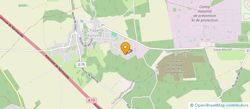 localisation de l'entreprise MADAME MARIE ADOLPHE  LA CHAPELLE-LONGUEVILLE