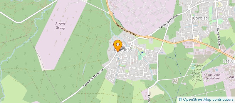 localisation de l'entreprise MADAME MARIE ADOUE  SAINT-MEDARD-EN-JALLES