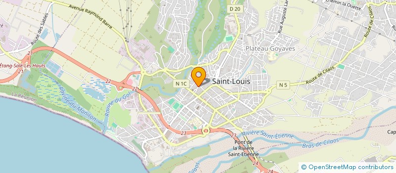 localisation de l'entreprise MADAME MARIE ADRAS à SAINT-LOUIS