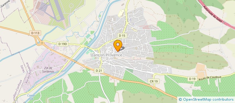 localisation de l'entreprise MADAME MARIE AGARD  LANCON-PROVENCE