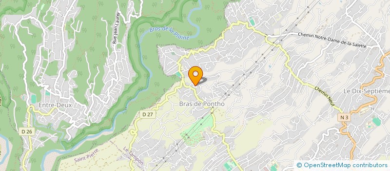 localisation de l'entreprise MADAME MARIE AGATHE  LE TAMPON