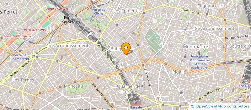 localisation de l'entreprise MADAME MARIE AGATHE AURORE SOLIS  PARIS