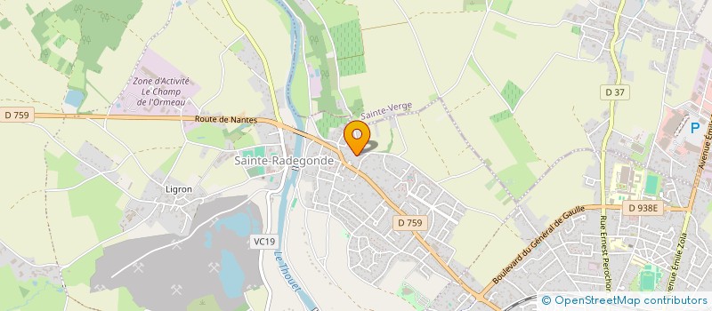 localisation de l'entreprise MADAME MARIE-AGATHE DIET  PLAINE-ET-VALLEES